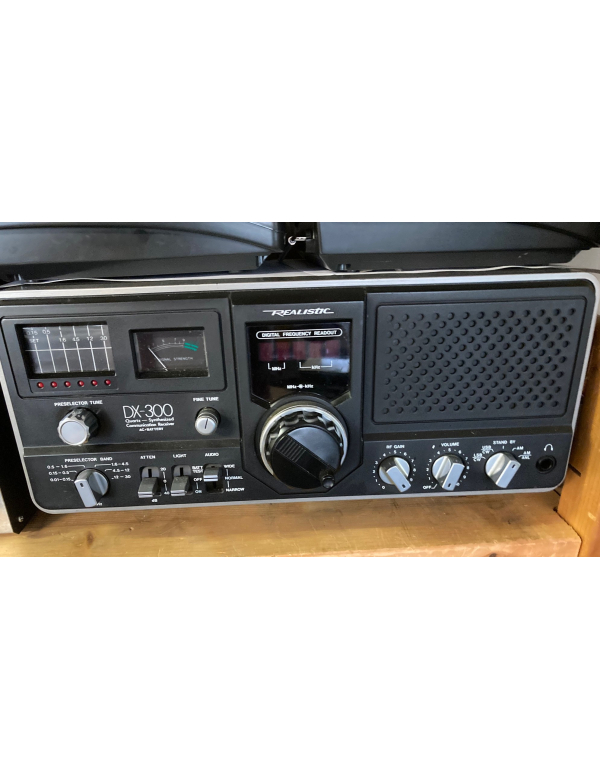 DX 300 Realistic Communicatie receiver DX 300 Realistic Communicatie receiver