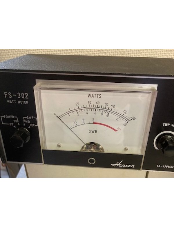 Hansen FS 302 swr meter 50-150 Mhz Hansen FS 302 swr meter 50-150 Mhz
