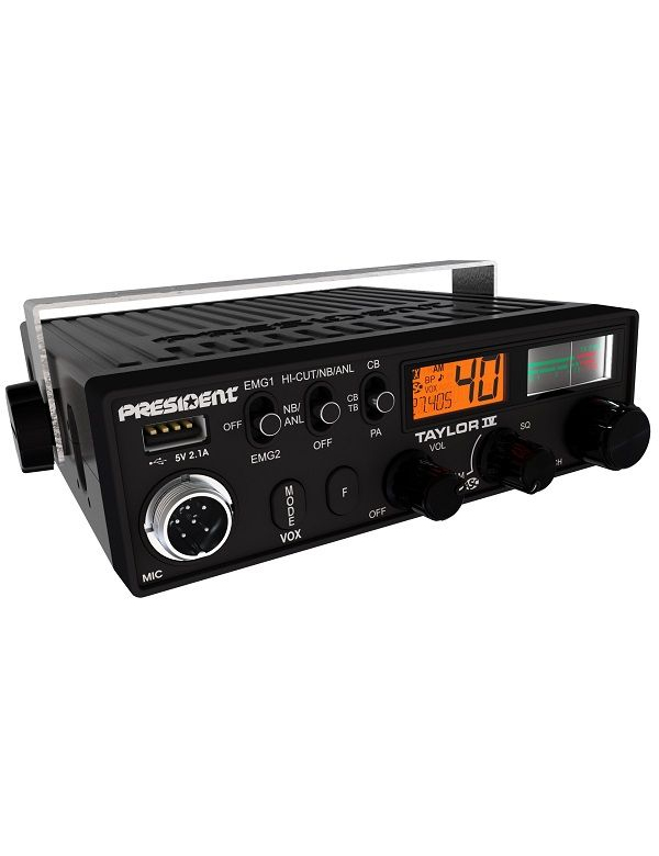 President Taylor IV ASC 40 kanalen AM/FM  4 Watt 