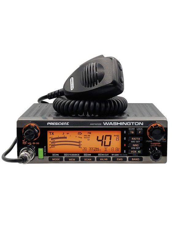 President Washington 10M en 12M transceiver